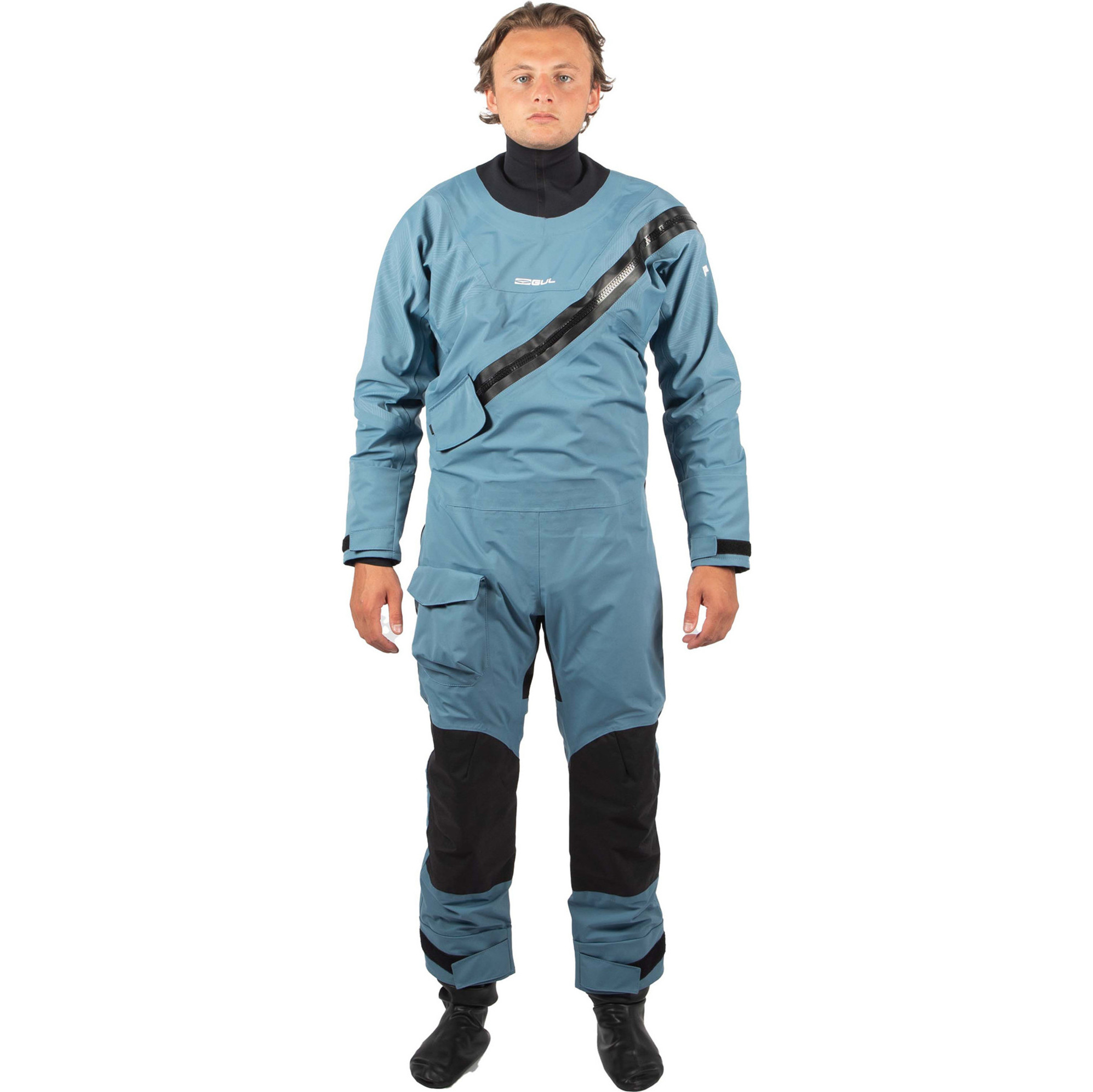 2026 Gul Männer Dartmouth Eclip Zip Drysuit GM0378-B9 - Blue